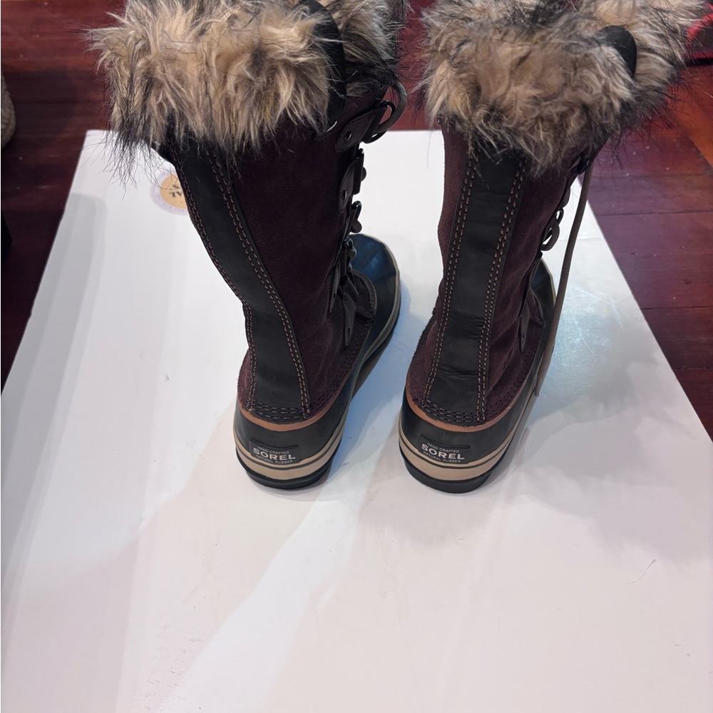 Sorel Cozy Chic Waterproof Duck Boots Faux Fur Winter Snow Boots | Size 9 - Picture 6 of 8